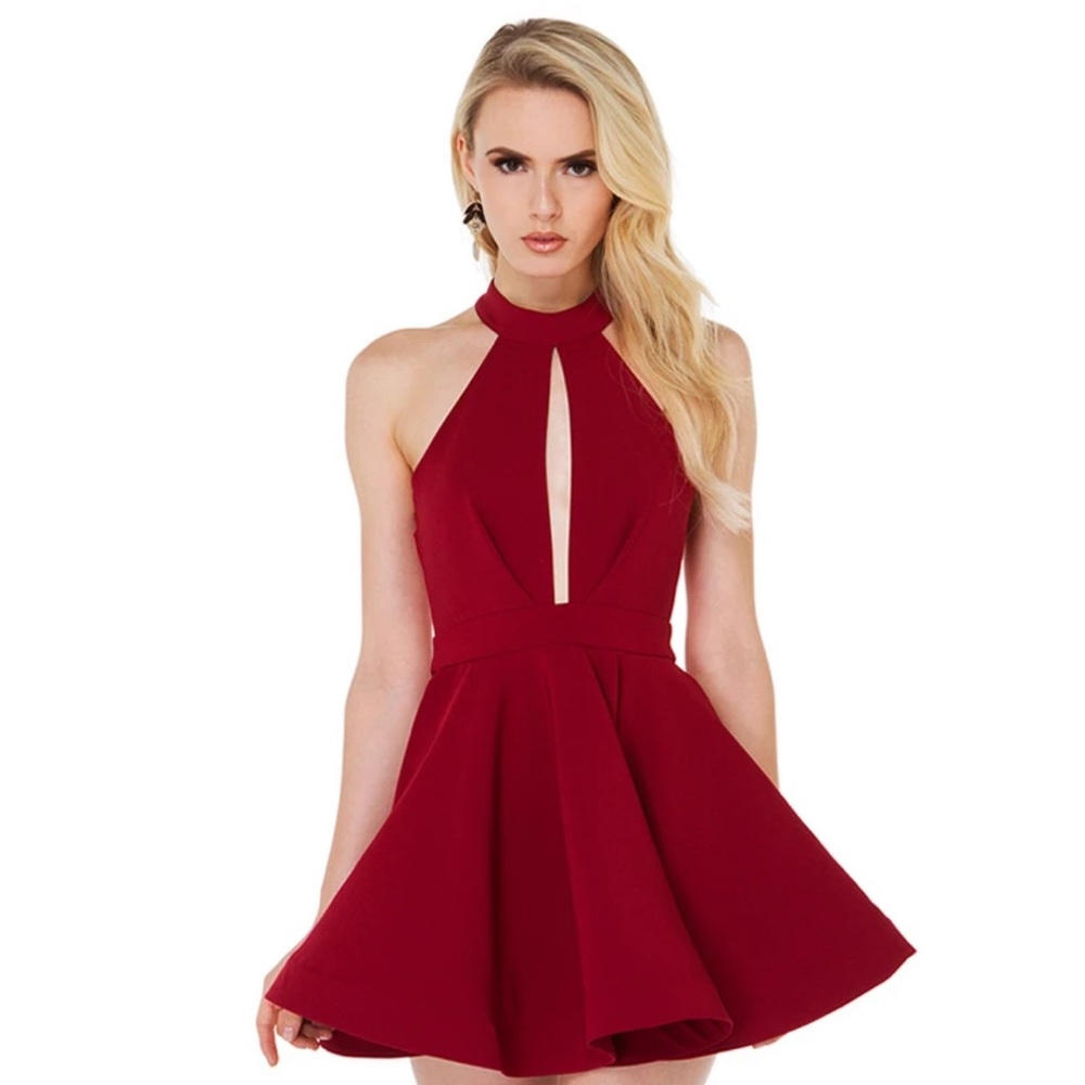 Akira Chicago Keyhole Dress